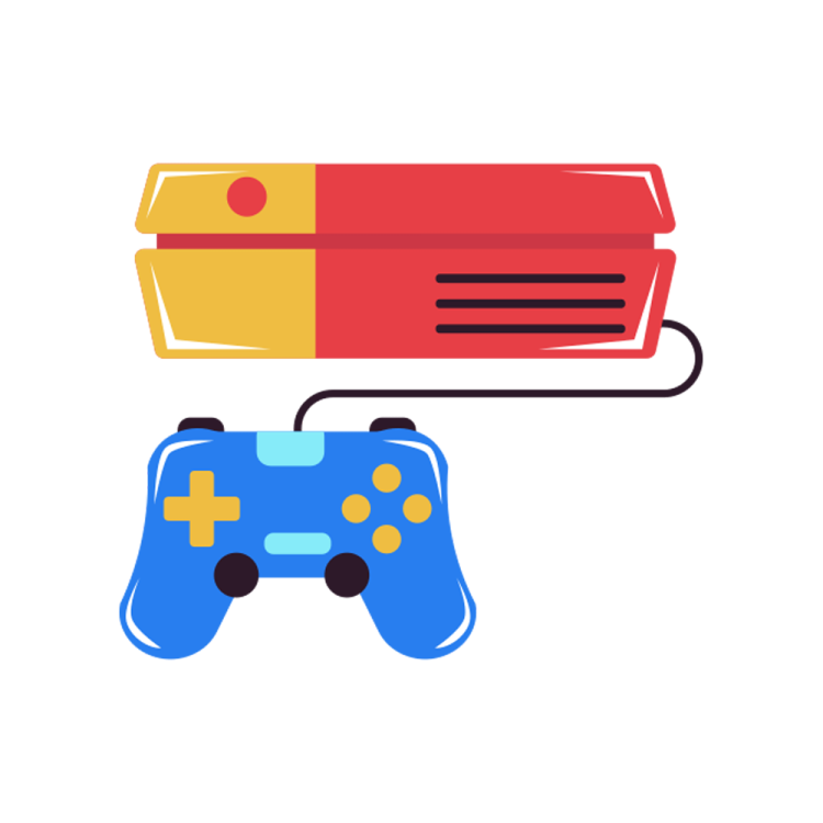 an illustration of a video game controller