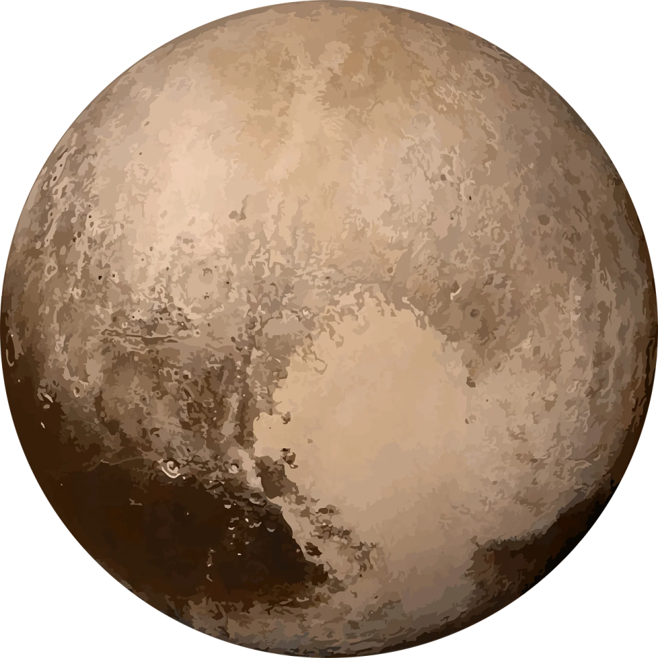 an image of the planet pluto