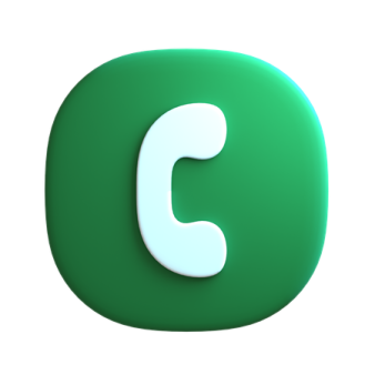 the letter c in green and white