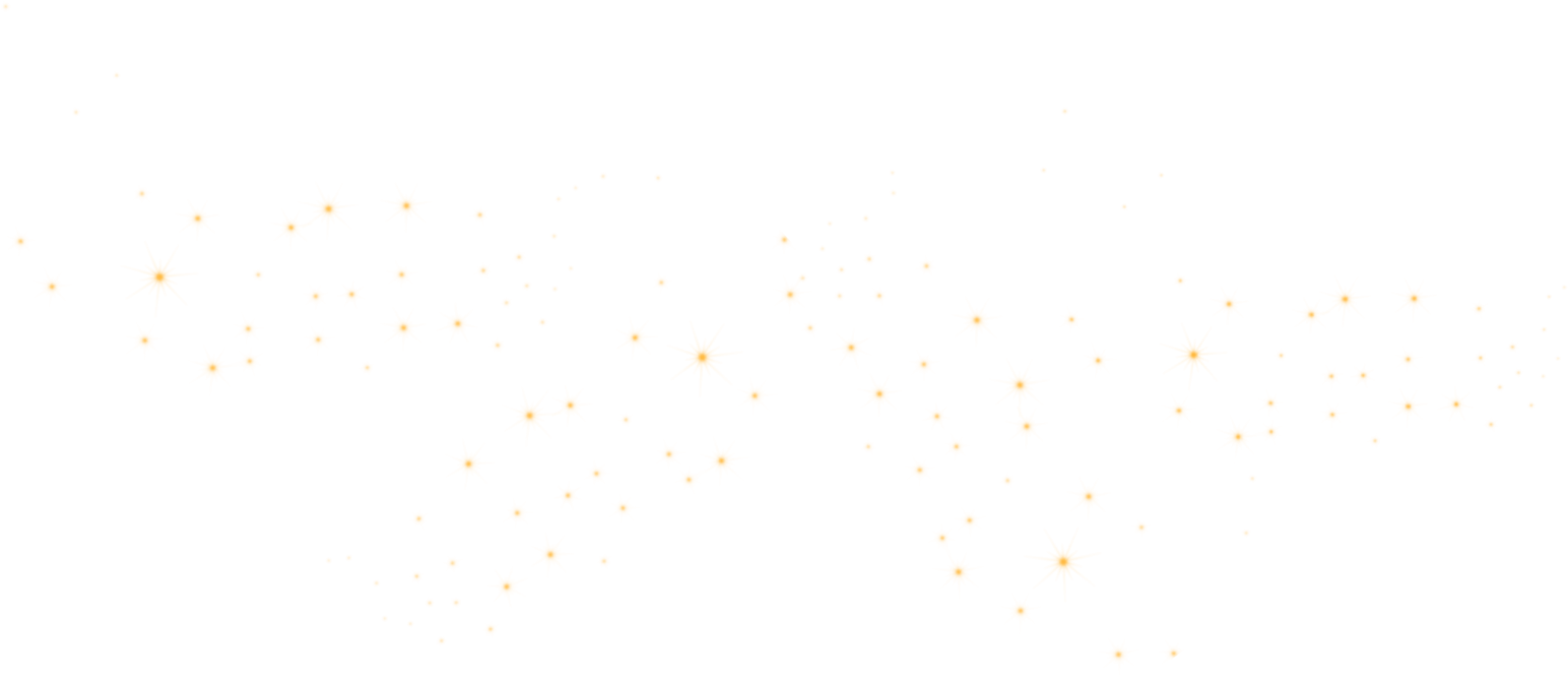 a white background with gold stars
