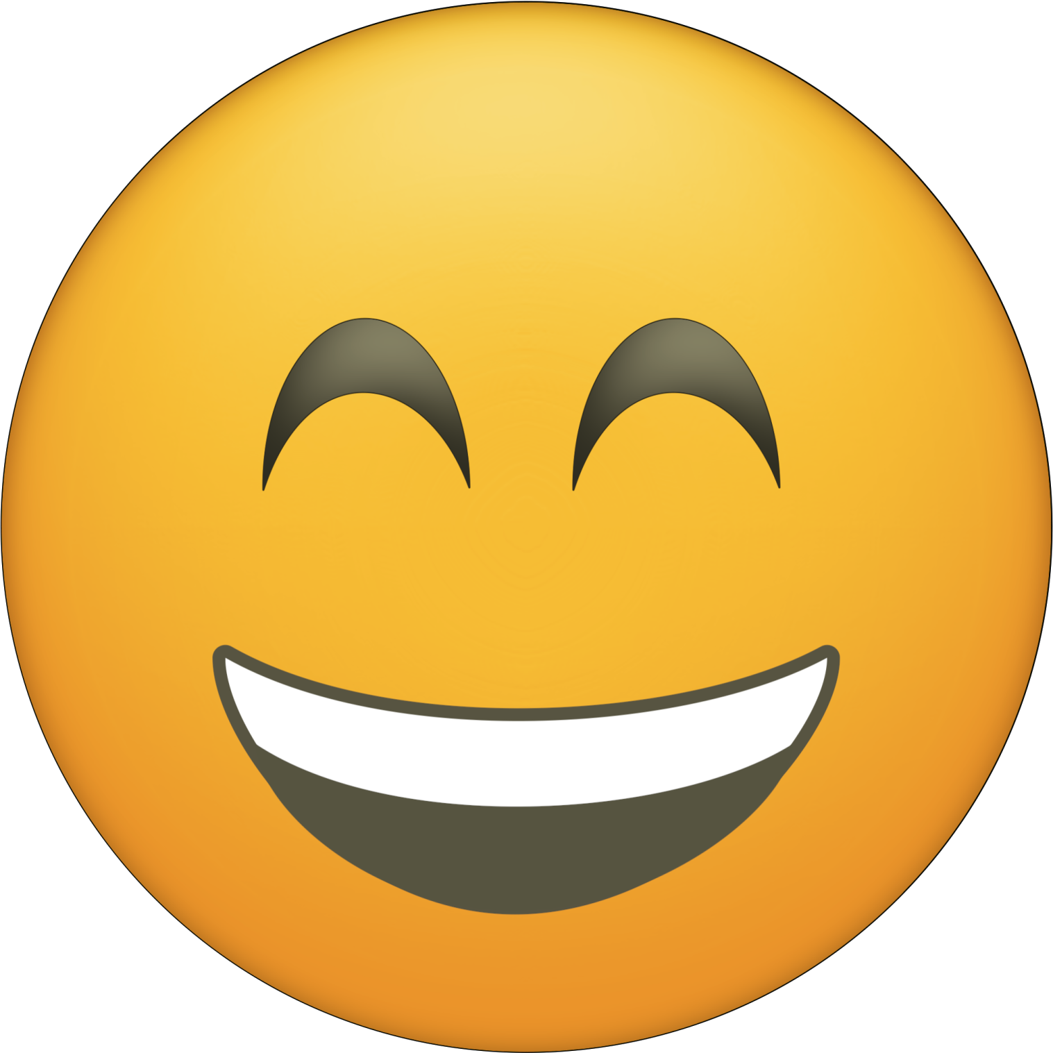 a smiling yellow smiley face