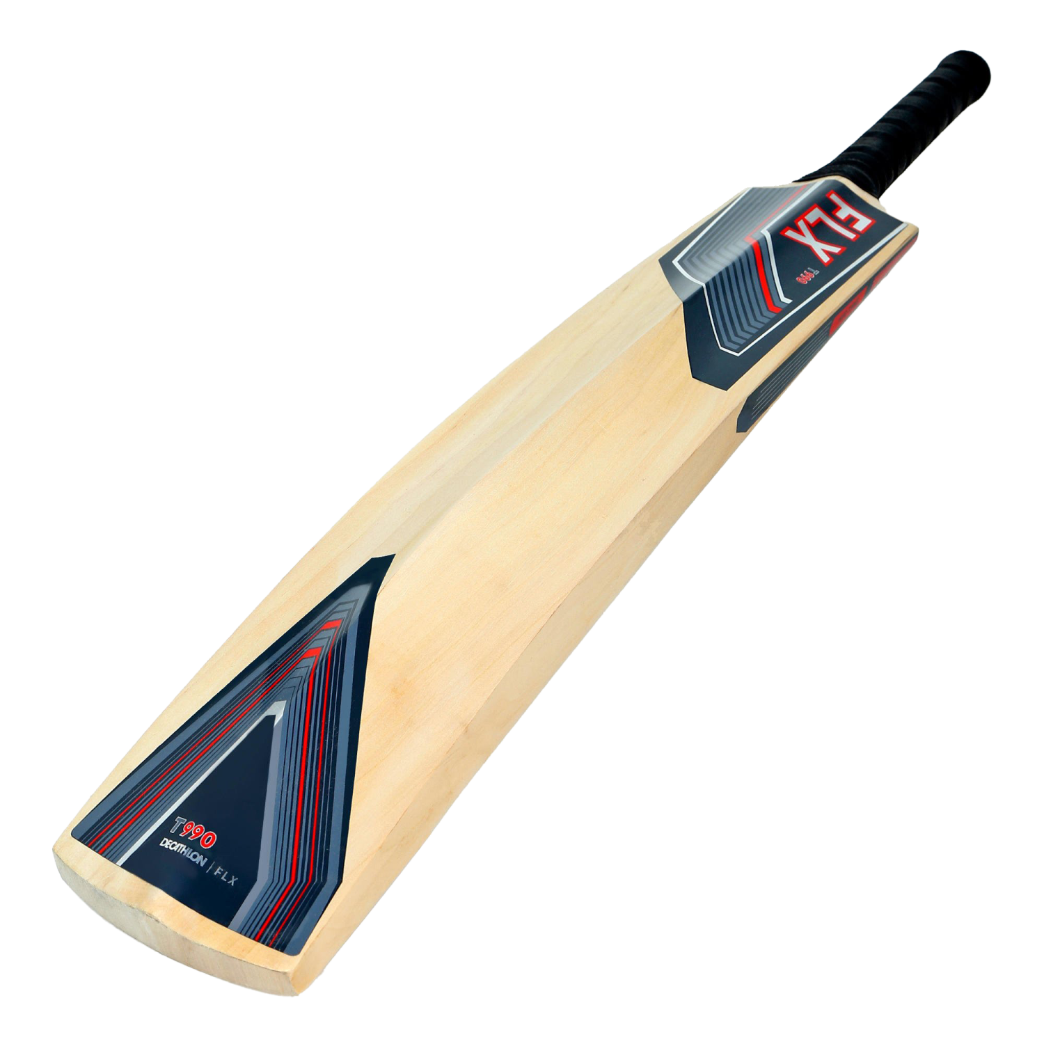 a cricket bat on a white background