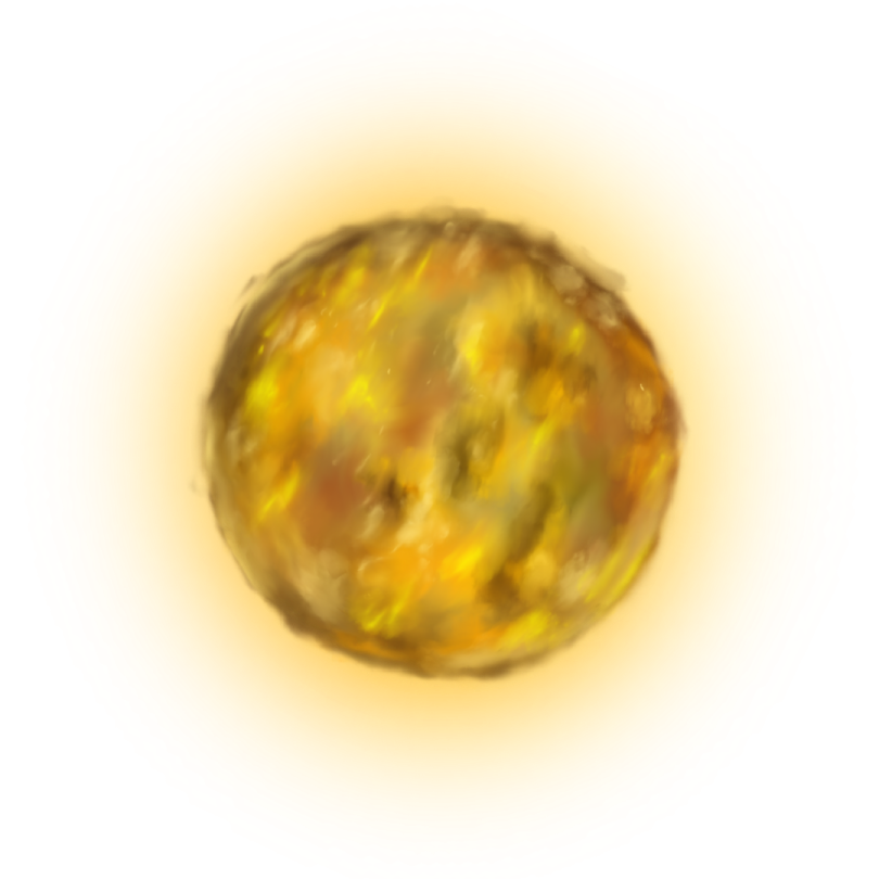 an image of a yellow and brown object