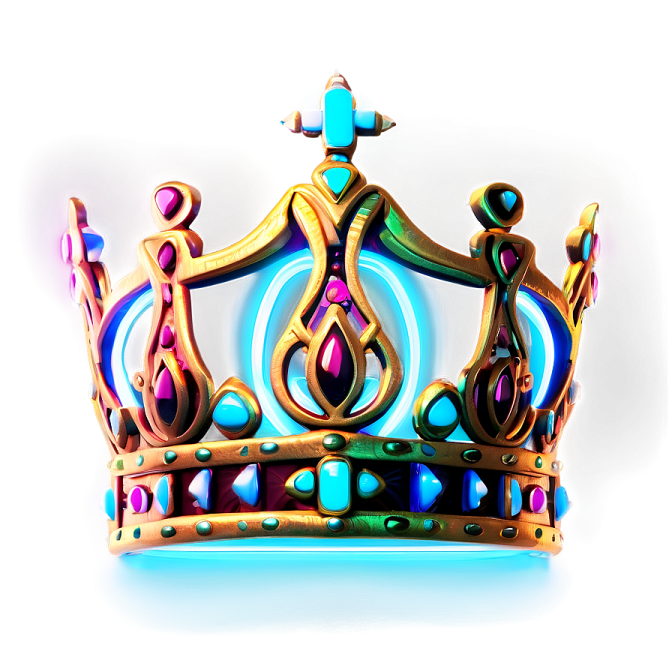 the crown is made of wood
