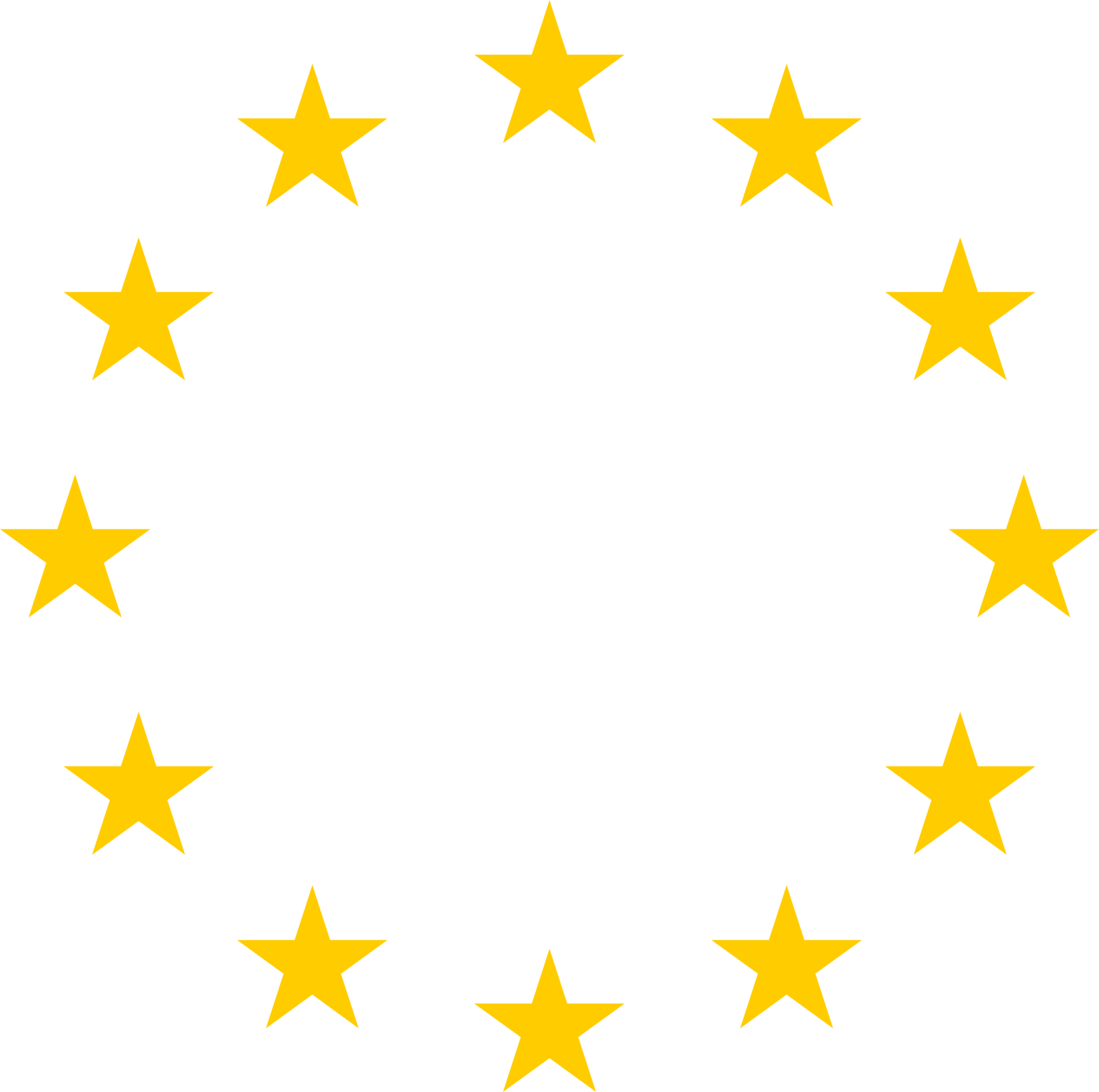 a circle with five stars in it