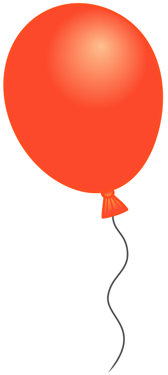 a balloon with a string attached to it