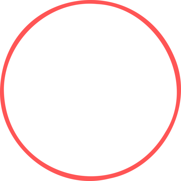 a black circle on a white background