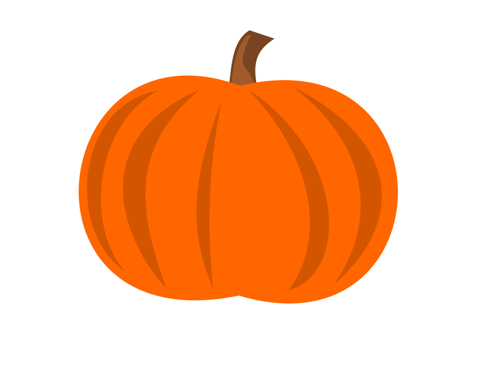 a pumpkin on a white background