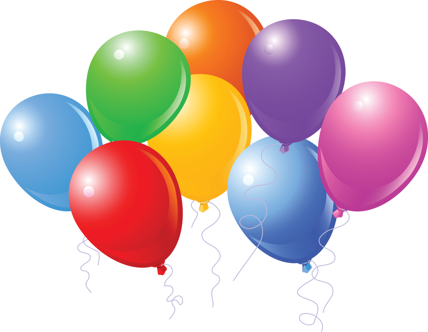 a bunch of colorful balloons