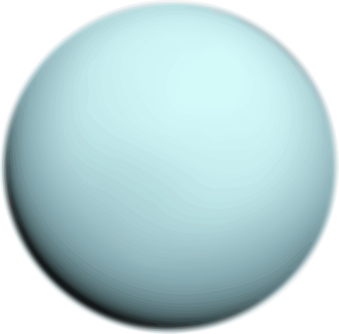 a blue ball on a white background