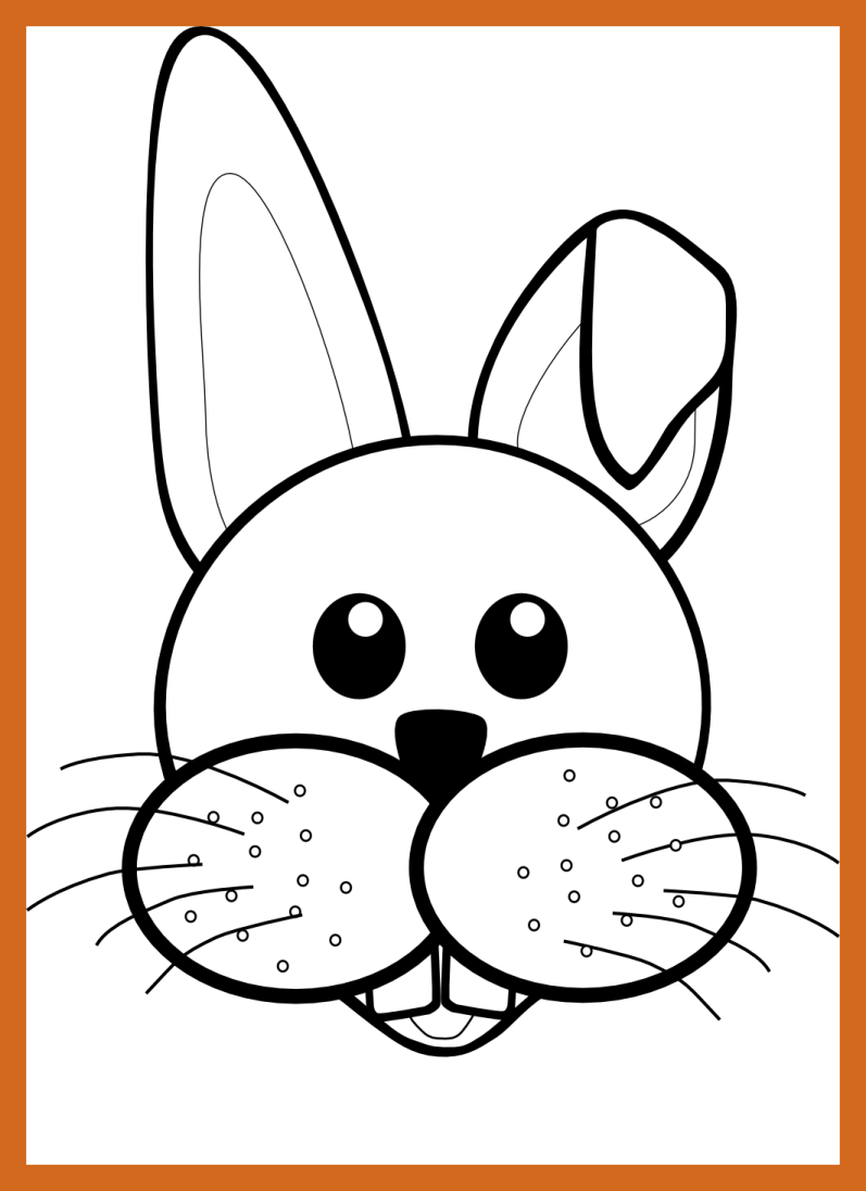 free printable bunny coloring pages for kids