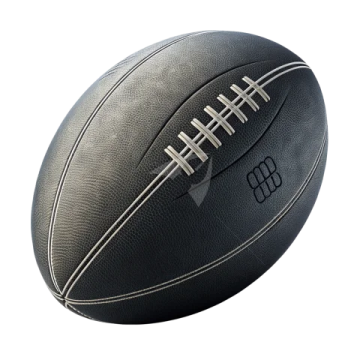 a football ball on a white background