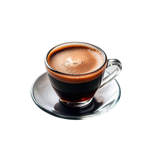 a cup of coffee on a saucer