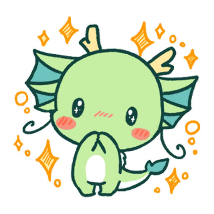 an illustration of a green and orange pokemon character