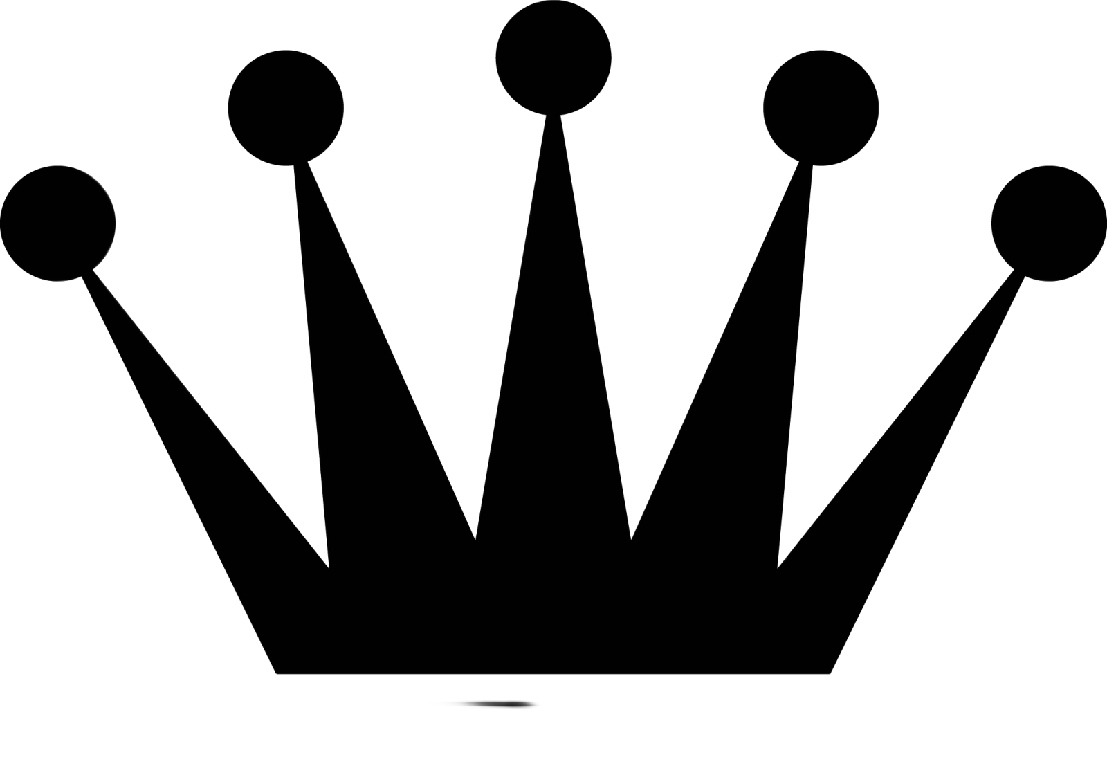 a crown with three crowns on it