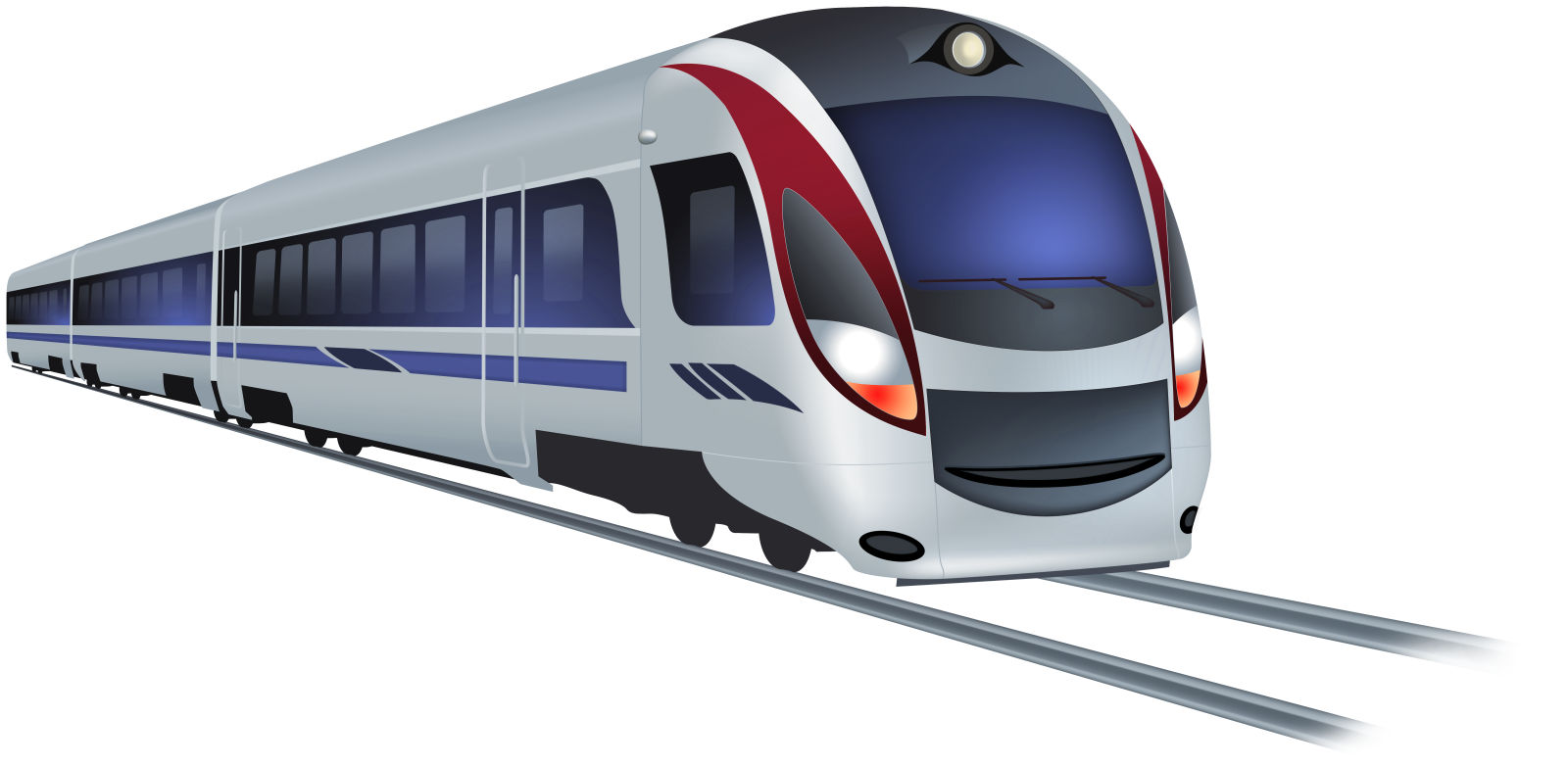 a train is shown in this image