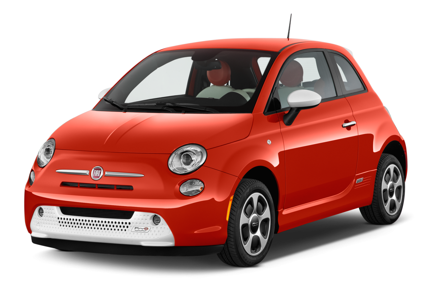 a small red car on a white background