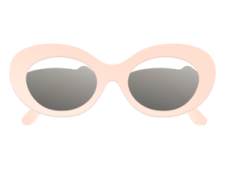 a pair of sunglasses on a white background