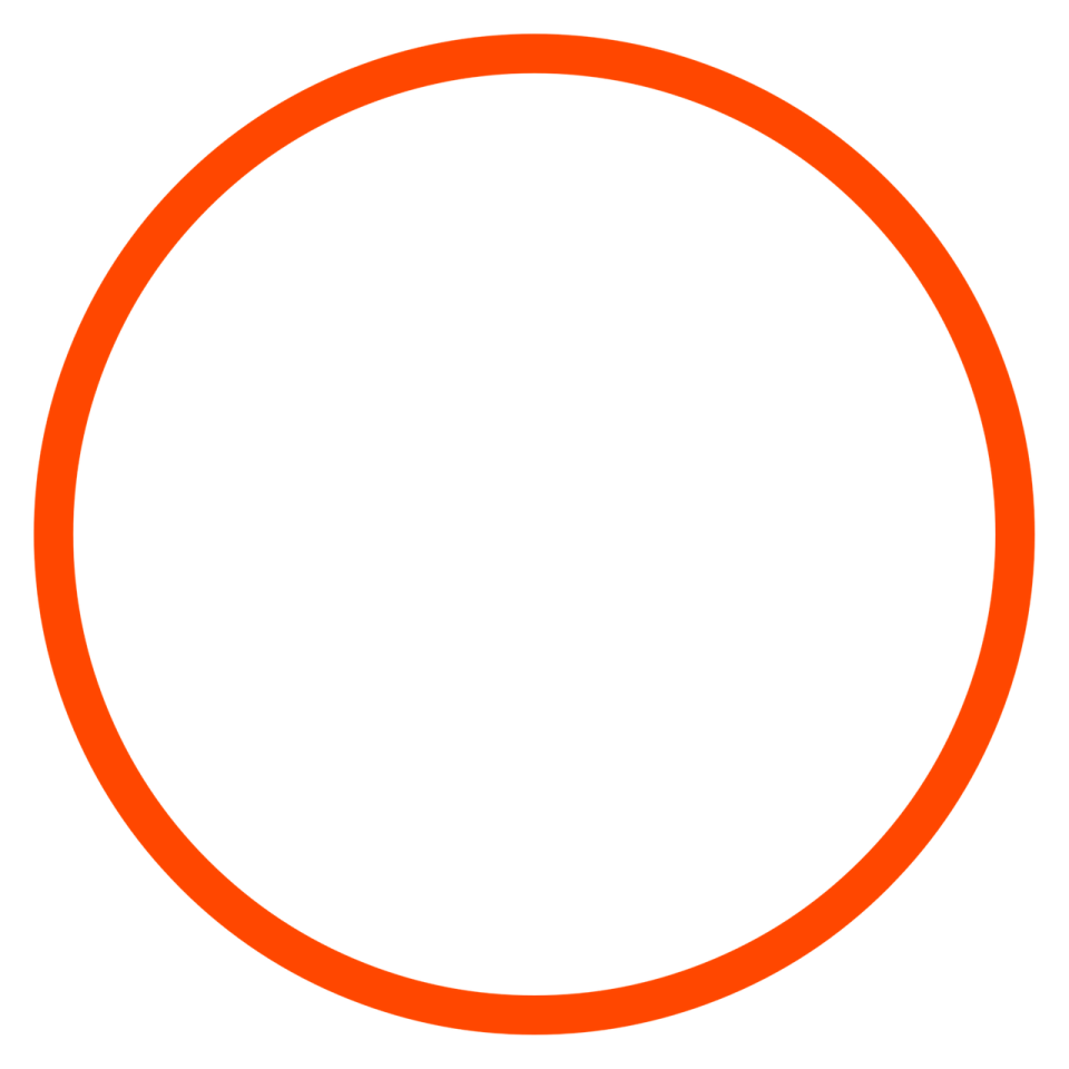 a brown circle on a white background