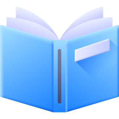 an open book with a blank paper on it