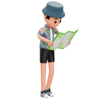 a young boy reading a book while wearing a hat