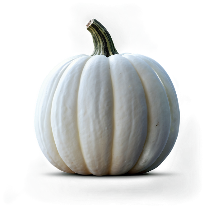 a white pumpkin sitting on top of a table