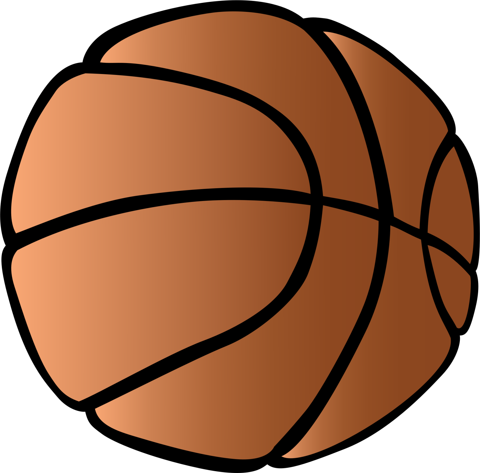 a basketball ball on a white background