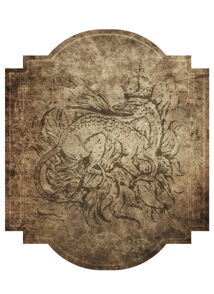 a drawing of a dragon on a piece of paper