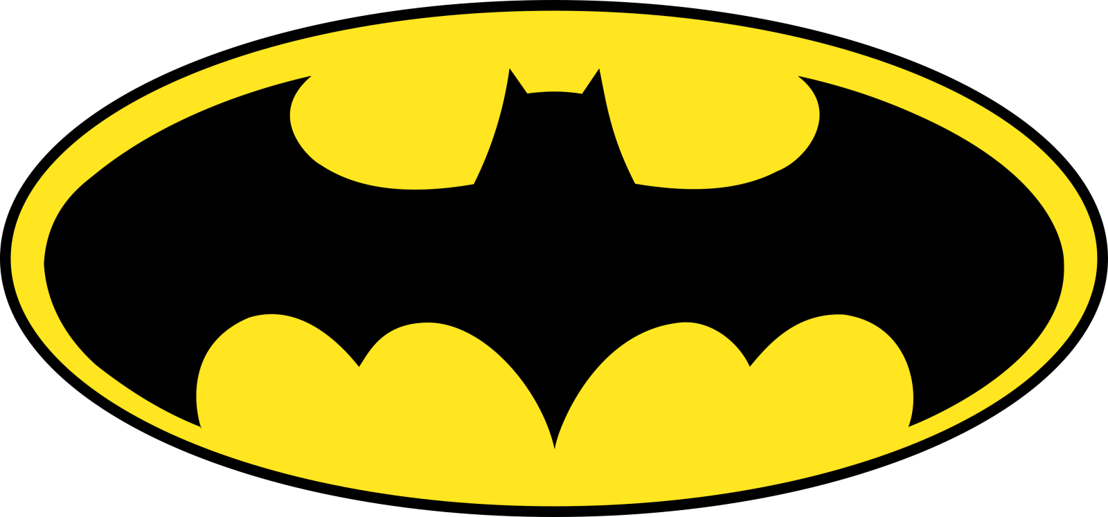 a batman symbol on a white background