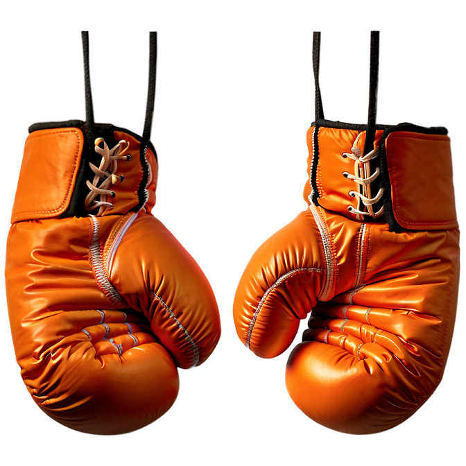 a pair of boxing gloves on a white background