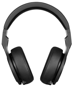 a pair of headphones on a white background
