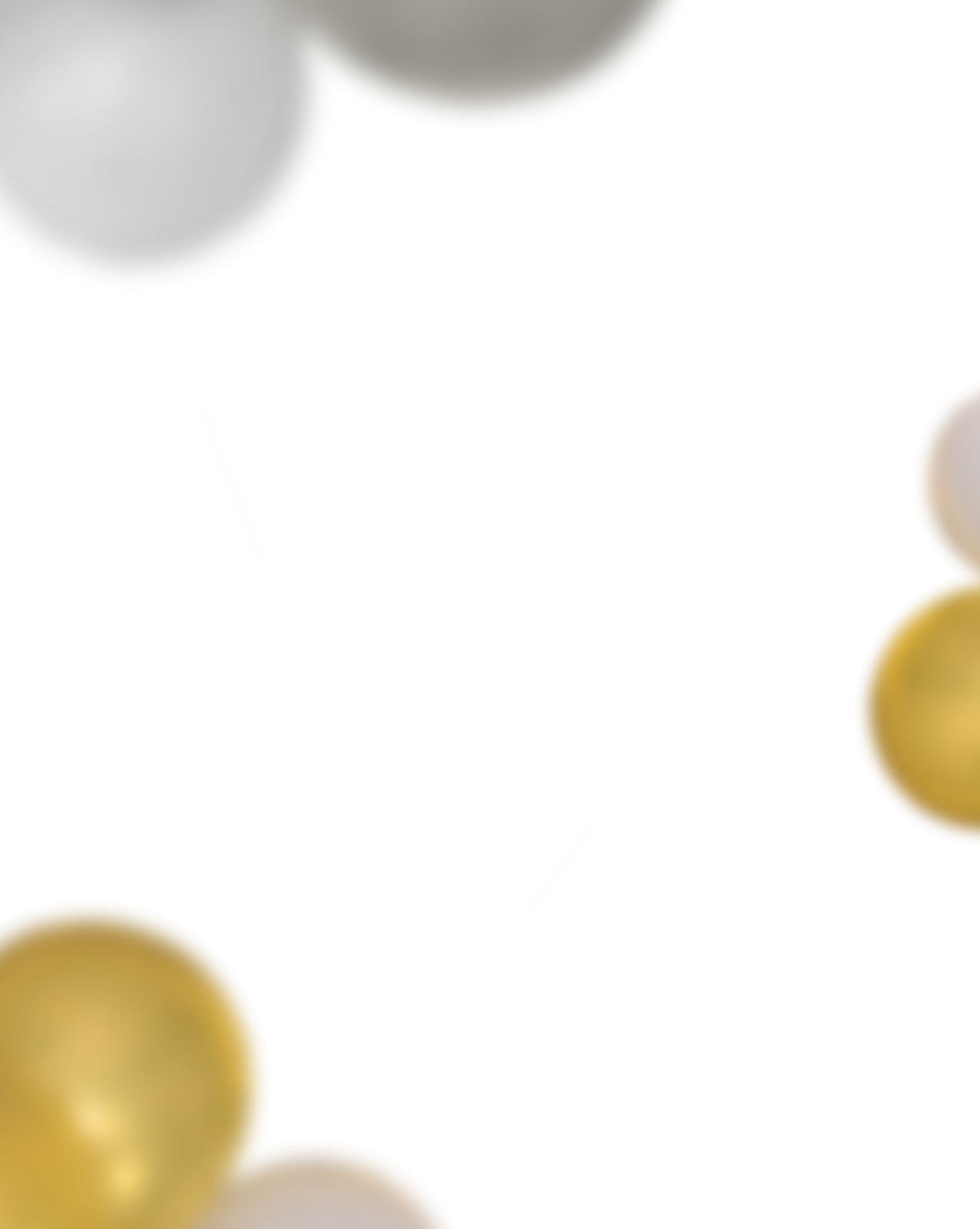 a bunch of balloons floating in the air