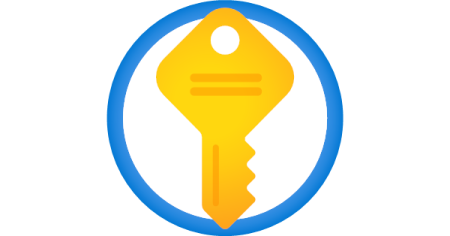 a key in the shape of a circle