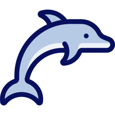 a dolphin jumping out of the water