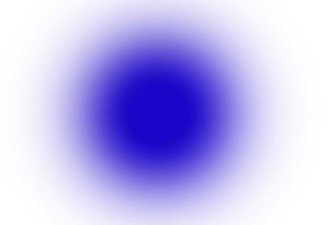 an image of a blue and white circular