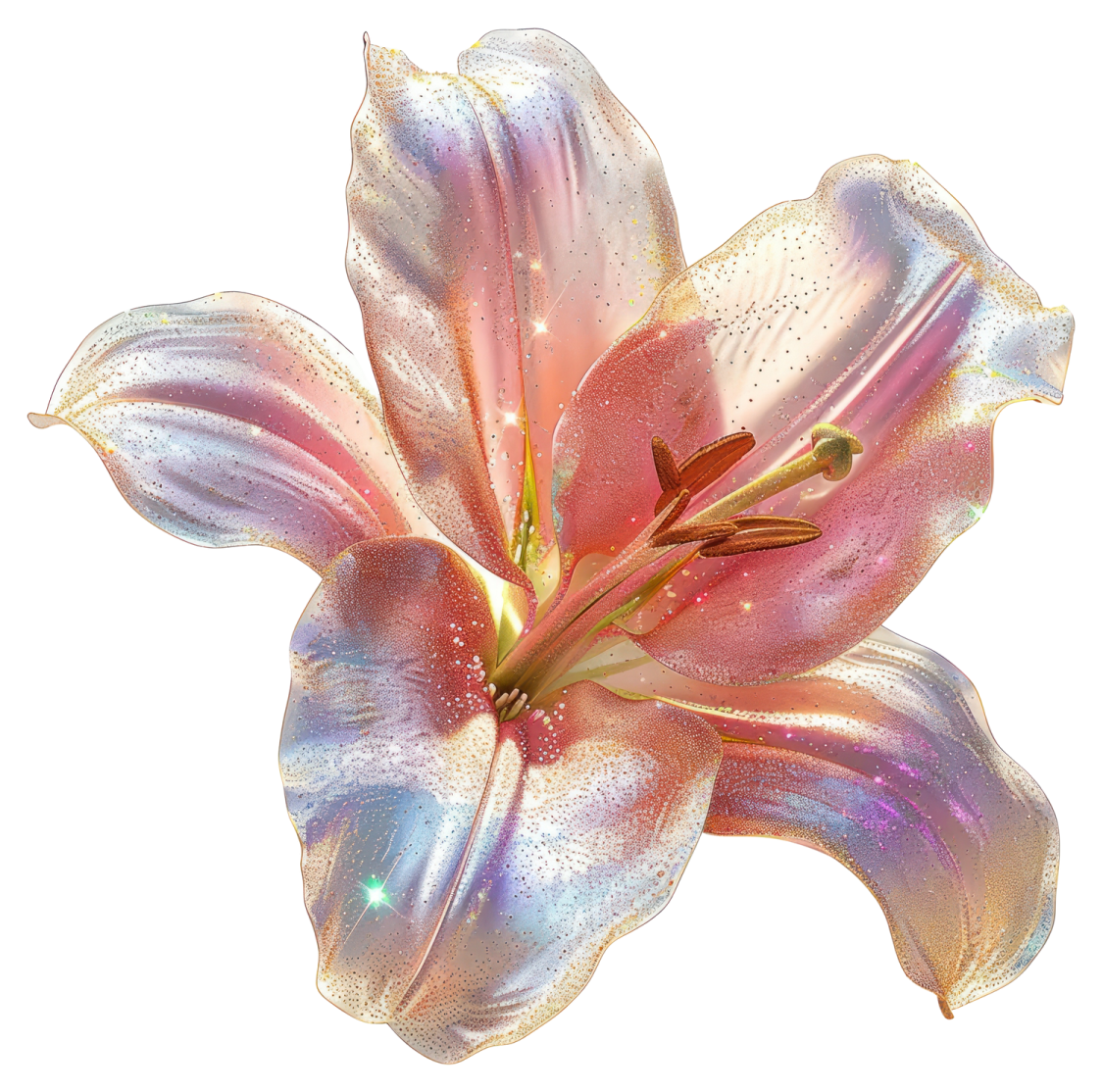 a close up of a flower on a white background