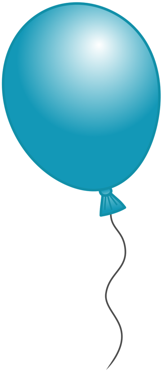 a balloon with a string attached to it