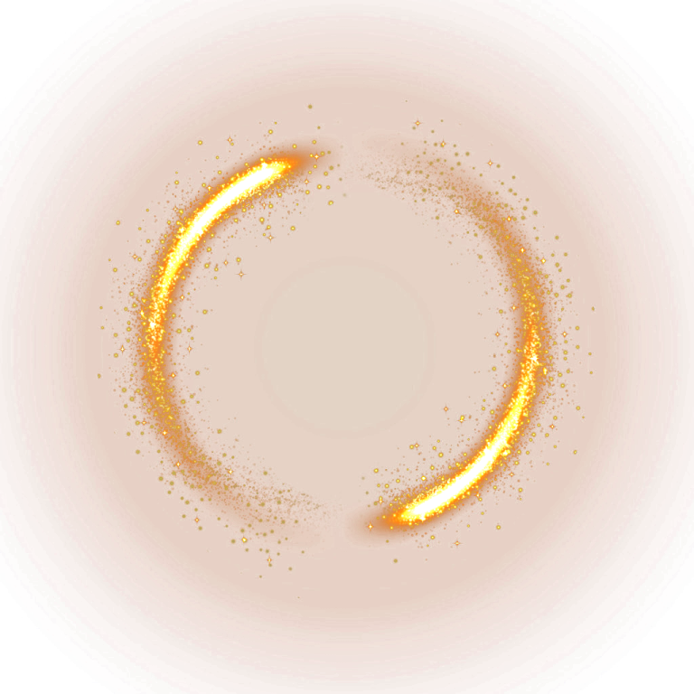 a ring of fire on a white background