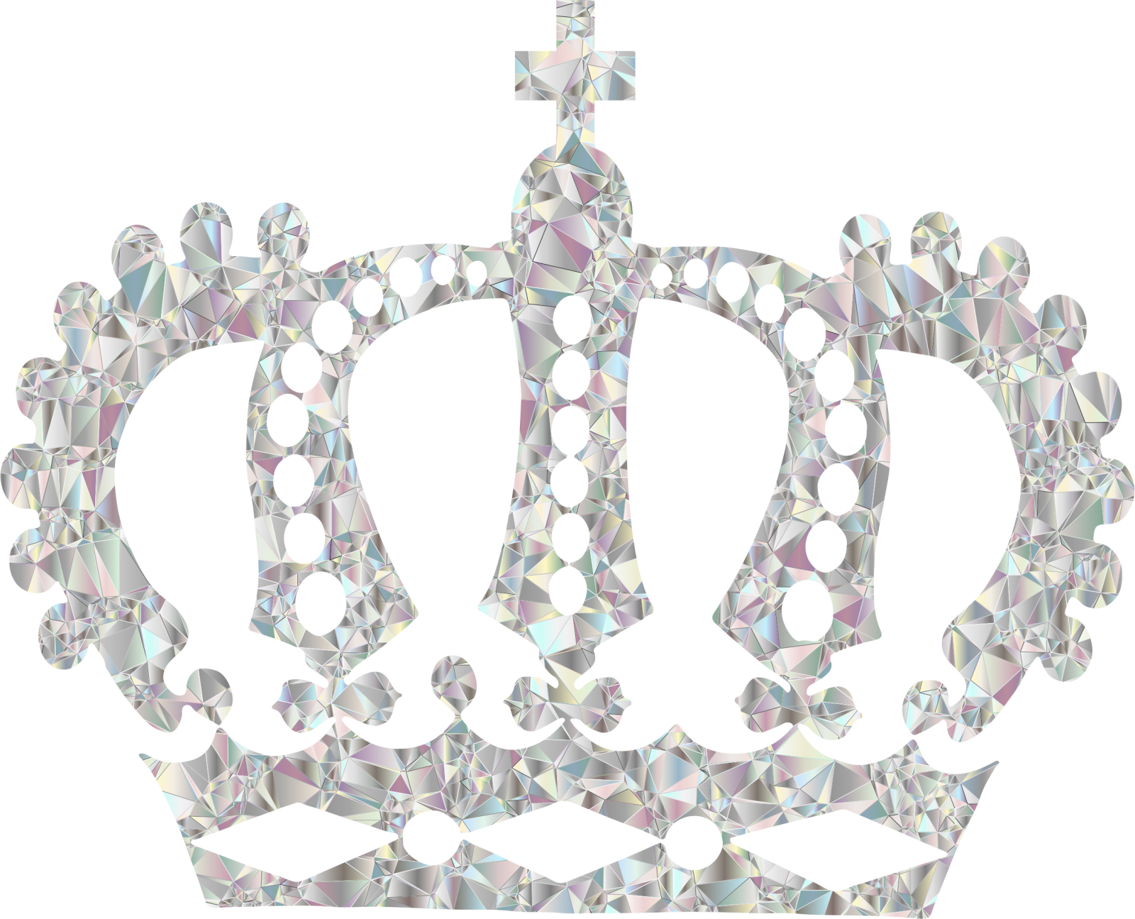 a crown made out of diamonds