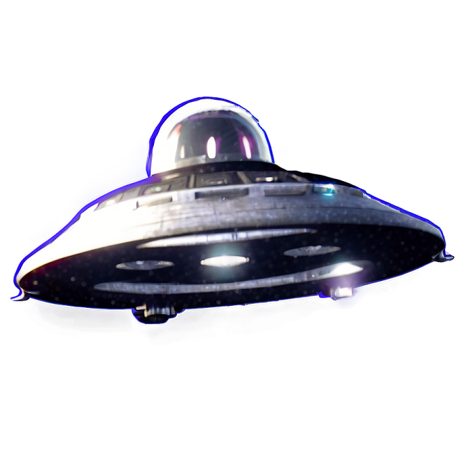 a black and white spaceship flying through the sky