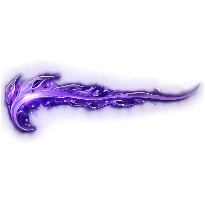 a purple tattoo design on a white background