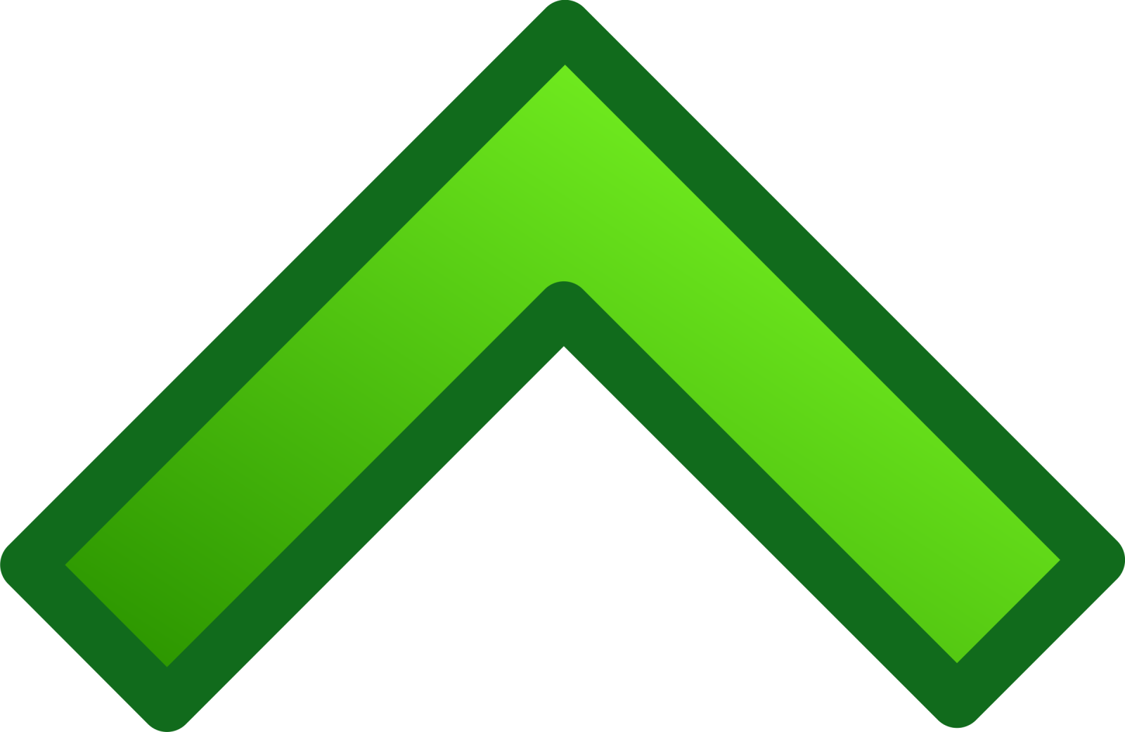 a green arrow icon