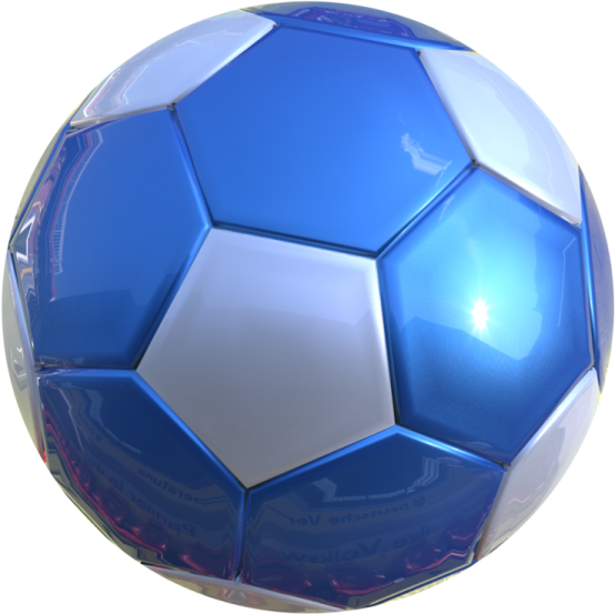a soccer ball on a white background