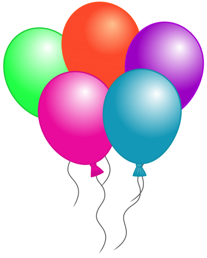 a bunch of balloons