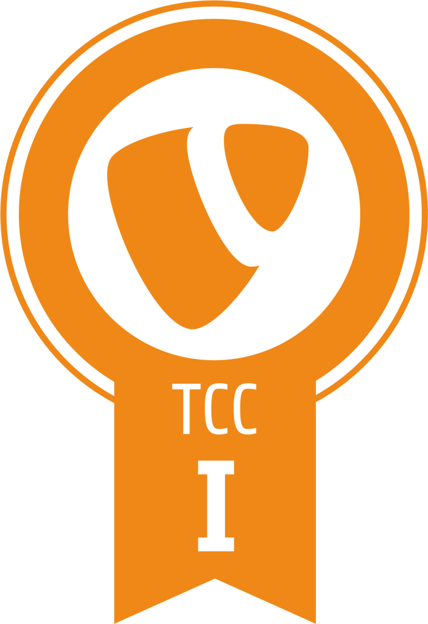 an orange ribbon with the letter f on it