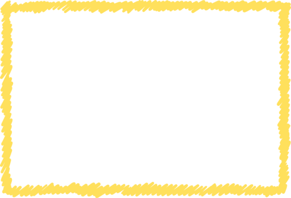 a yellow frame on a white background