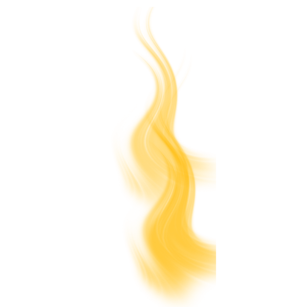 a yellow flame on a white background
