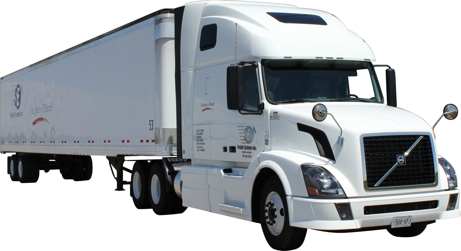 the truck is white