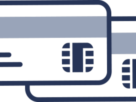 two credit cards