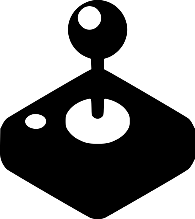 a black and white icon of an object